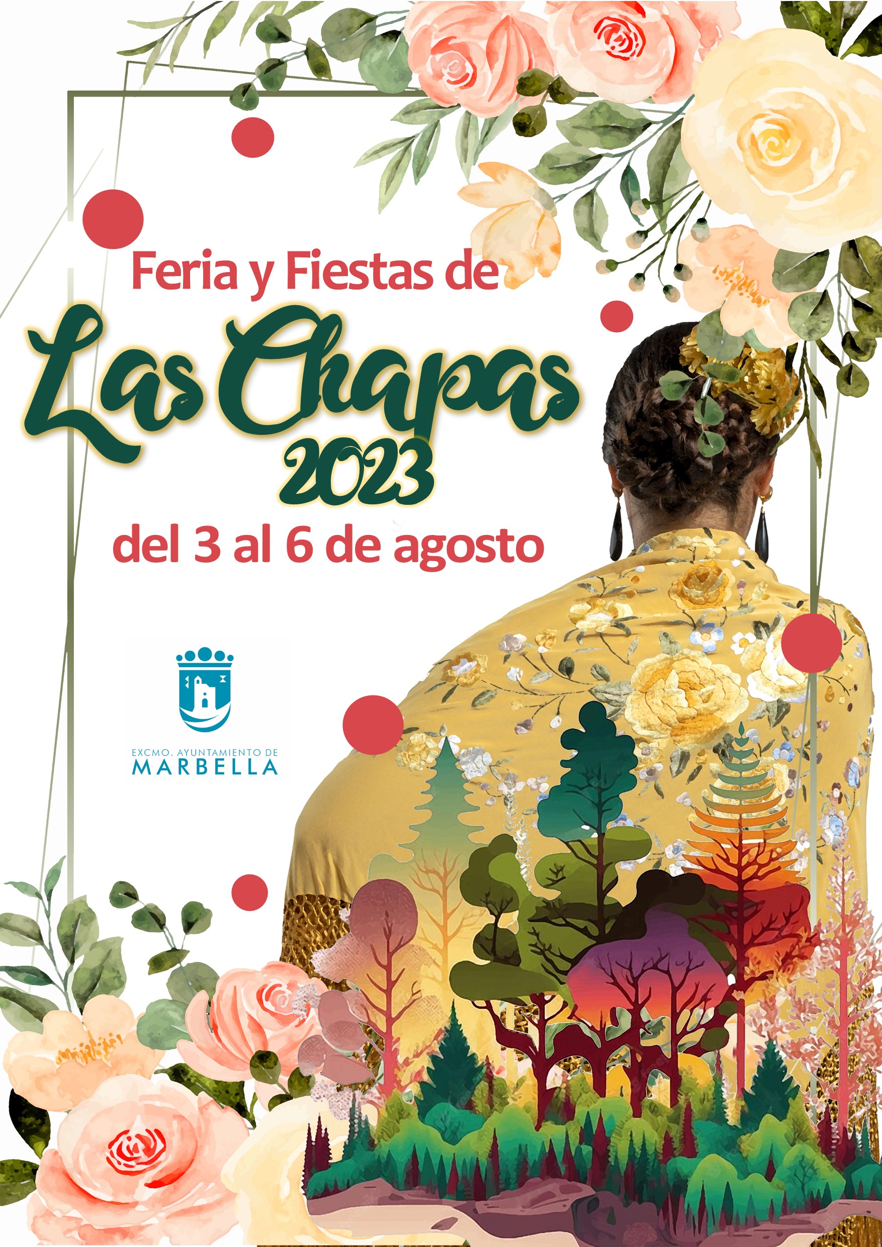 Presentado el cartel anunciador de la Feria de Las Chapas, obra de Manuel Blánquez Venzalá